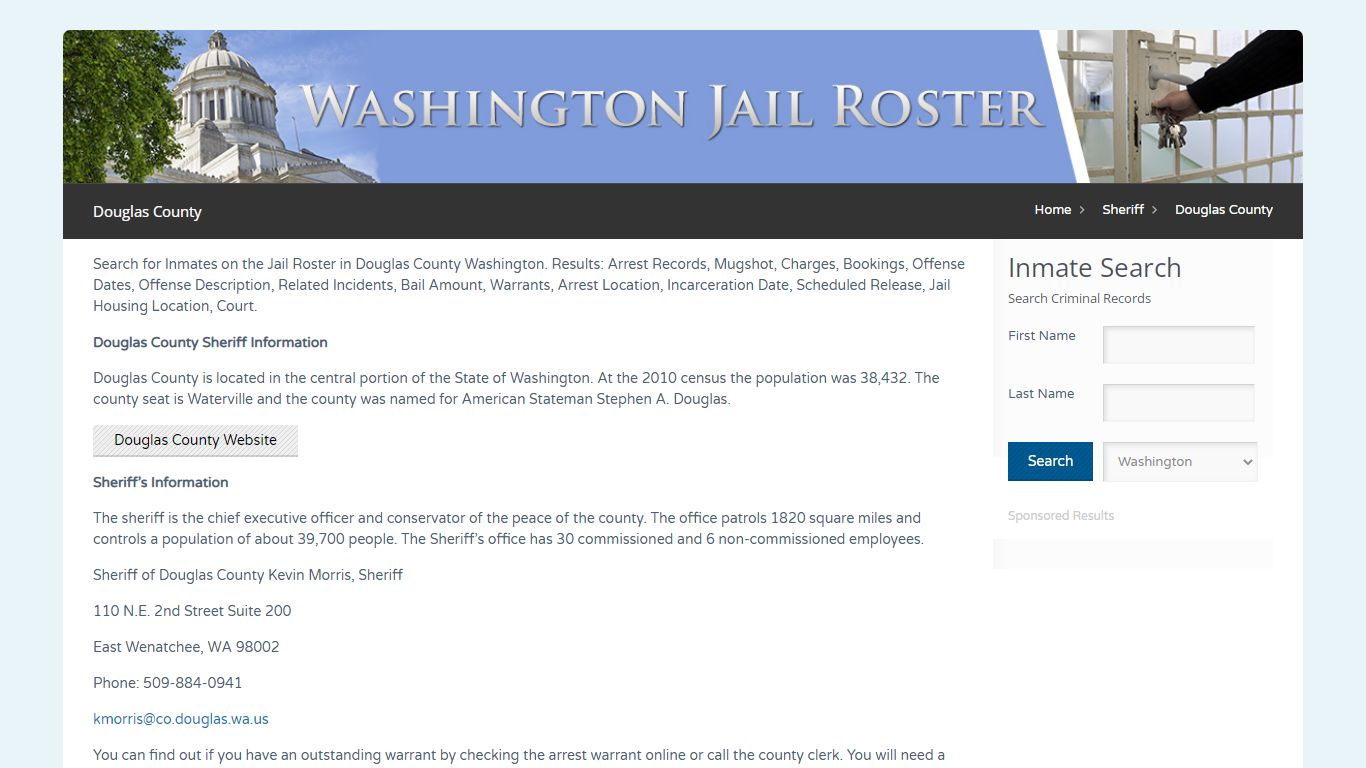 Douglas County | Jail Roster Search